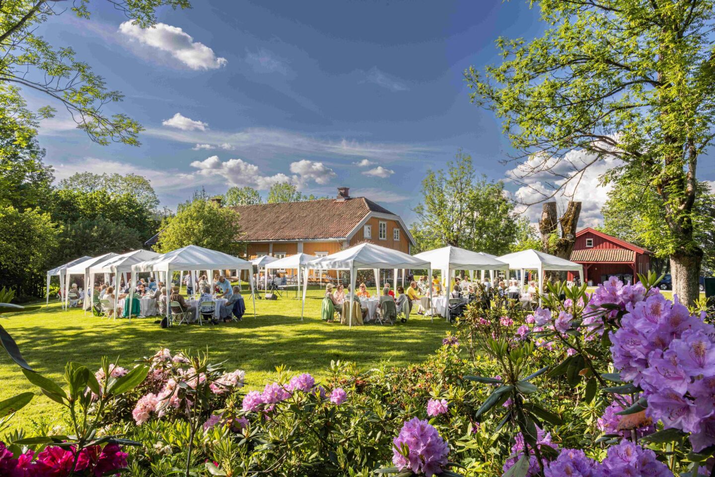 Jubileumsfeiring på Heggedal hovedgård | Om oss | Heggedal Hovedgård